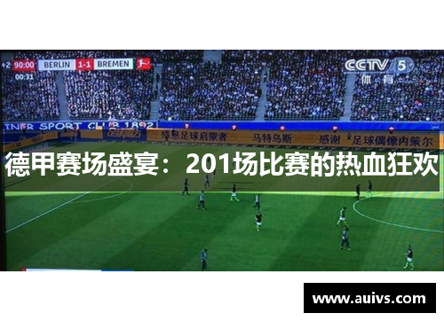 德甲赛场盛宴：201场比赛的热血狂欢